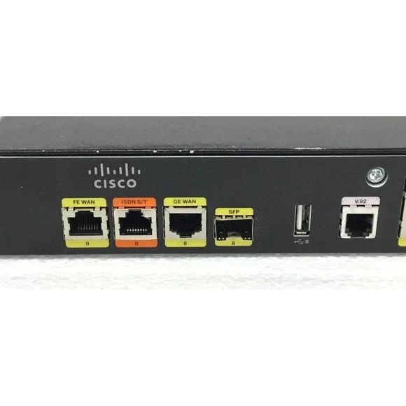 CISCO 800 Series C891F 8-Port Gigabit Ethernet Integrated Services Router - Picture 4 of 5
